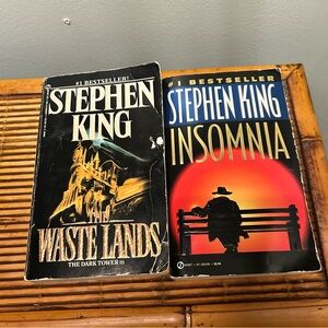 90s Stephen King Book Set - The Waste Lands & Insomnia